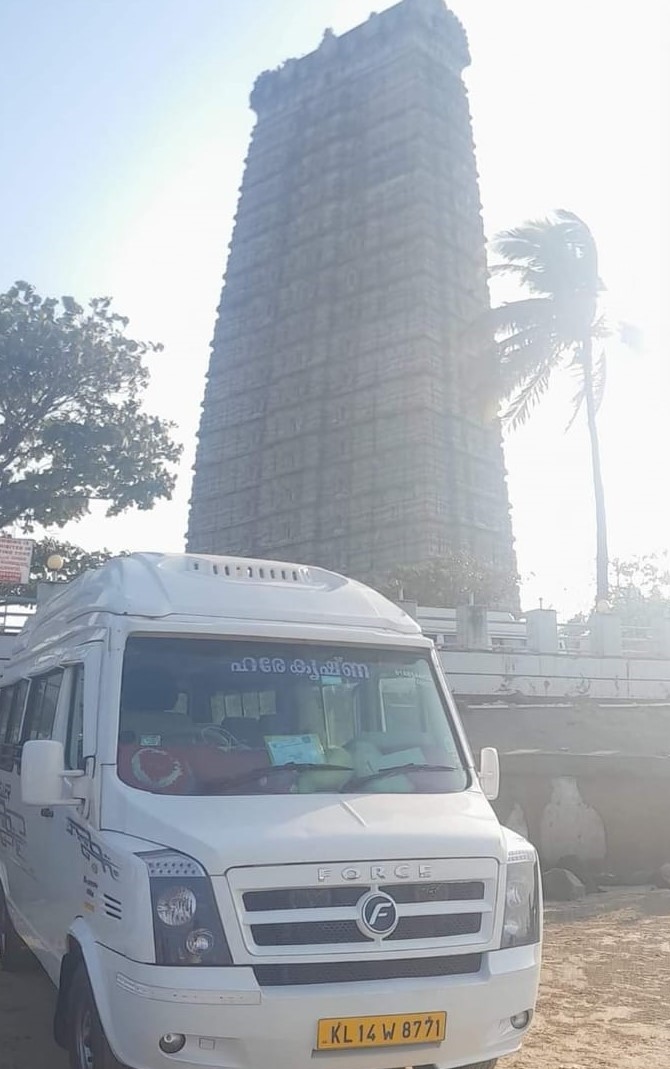 Force Traveller rental in Kasaragod